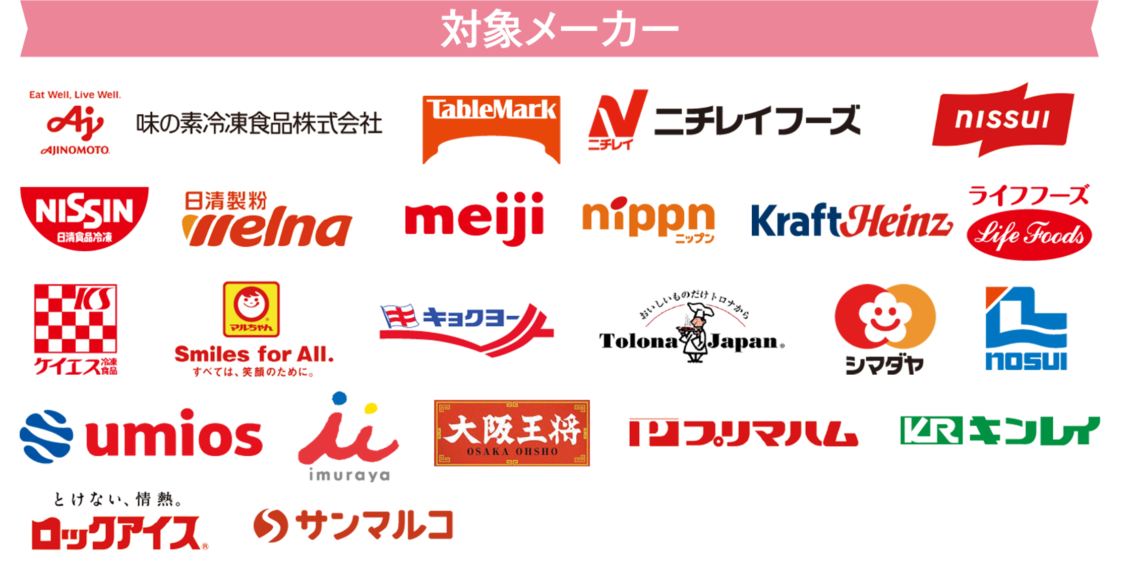 シンボルマーク（協賛メーカー）